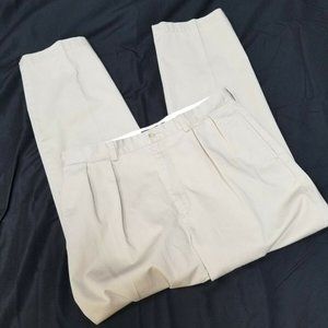 Polo Ralph Lauren Andrew Pants Khaki Pleated Front